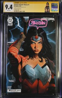 Image for Absolute Wonder Woman #1 CGC 9.4 Signed by Dan Panosian