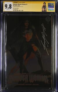 Image for Absolute Wonder Woman #1 CGC 9.8 Signed by Sozomaika