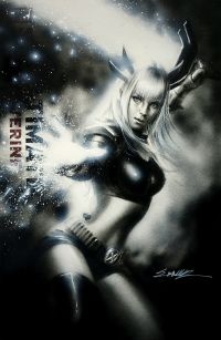 Image for X-Men magik - charcoal pencils And AirBrush by Manu Silva 