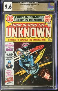 Image for From Beyond the Unknown #18 CGC 9.6