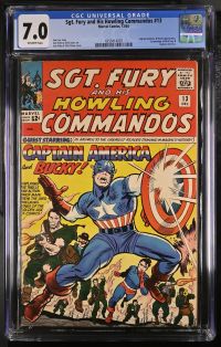 Image for Sgt. Fury and His Howling Commandos #13 CGC 7.0