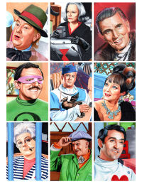 Image for Batman Villains Portraits Art Print