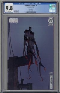 Image for ABSOLUTE BATMAN #6 CGC 9.8 FRANK QUITELY VARIANT COVER CGC 9.8 LOW POP