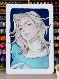 Image for Invisible Woman Original Sketch