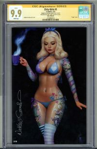 Image for ZIRTY GIRLZ #3 CGC 9.9 SS SIGNED NATHAN SZERDY ALICE VIRGIN VARIANT /10 NOT 9.8