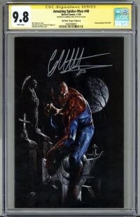 Image for AMAZING SPIDER-MAN #48 CGC 9.8 SS SIGNED GABRIELE DELL'OTTO VIRGIN EDITION RARE