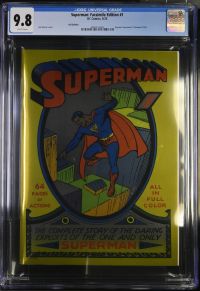 Image for Superman: Facsimile Edition #1 Foil Edition CGC 9.8