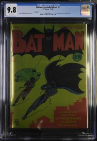 Image for Batman: Facsimile Edition #1 CGC 9.8 Foil Edition