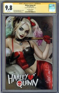 Image for HARLEY QUINN #31 CGC 9.8 SS SIGNED NATHAN SZERDY VARIANT EDITION C LOW POP RARE