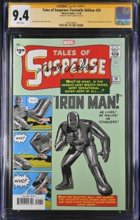 Image for Tales of Suspense: Facsimile Edition #39 CGC 9.4 Signed by Larry Lieber
