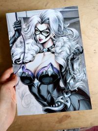 Image for Black Cat-Marvel Rivals - June PATREON limited illustration original art by Lictoria 
