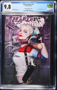 Image for Harley Quinn #75 | Celebrity Authentics Edition | CGC 9.8 | UniversalMargot Robbie photo cover.Sam Humphries storySami Basri & Riley Rossmo art