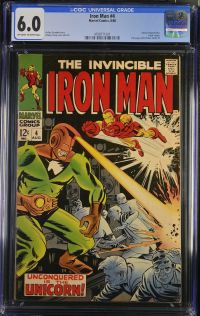 Image for Iron Man #4 CGC 6.0