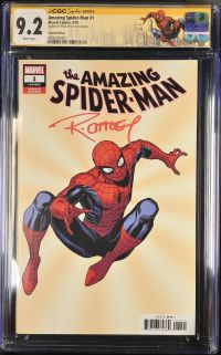Image for Amazing Spider-Man #1 CGC 9.2 Signed by Ryan Ottley