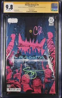 Image for Absolute Batman #14 CGC 9.8 Signed by Clay Mann