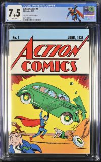 Image for Action Comics #1 Loot Crate Collectors Edition CGC 7.5