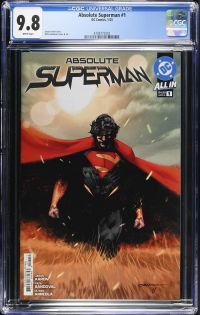 Image for Absolute Superman #1 CGC 9.8