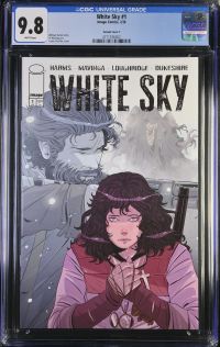 Image for White Sky #1 CGC 9.8 Variant Cover F