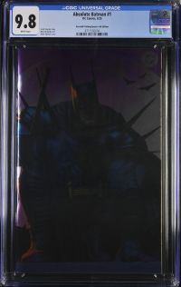 Image for Absolute Batman #1 CGC 9.8 Spears Foil Edition