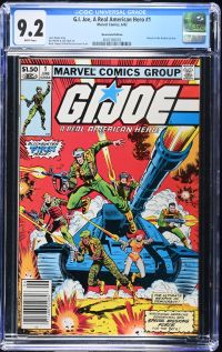 Image for G.I. Joe, A Real American Hero #1 CGC 9.2