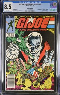 Image for G.I. Joe, A Real American Hero #22 CGC 8.5