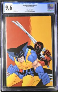 Image for Deadpool/Wolverine #1 Miller Virgin Edition CGC 9.6