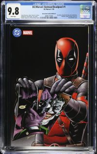 Image for Batman/Deadpool #1 CGC 9.8 Sad Lemon Comics Edition B