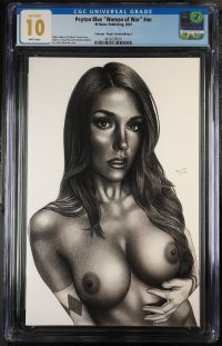 Image for Peyton Blue "Woman of War" #nn | Valverde "Virgin" Sketch Edition B | CGC 10 | UniversalRuben Najera & Melinda Young storyAlfret Le, Ryan Kincaid & Mateus Duarteart, Jairo Valverde cover