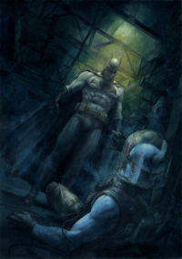 Image for Batman vs. Mr. Freeze Original Art