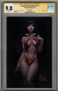 Image for VAMPIRELLA: DARK REFLECTIONS #1 CGC 9.8 SS SIGNED WILL JACK VIRGIN VARIANT RARE