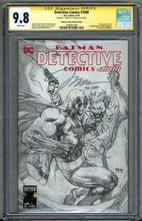 Image for DETECTIVE COMICS #1000 CGC 9.8 SS SIGNED JIM LEE /250 SKETCH EDITION RARE