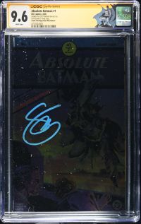 Image for Absolute Batman #1 CGC 9.6 Signed by Scott Snyder