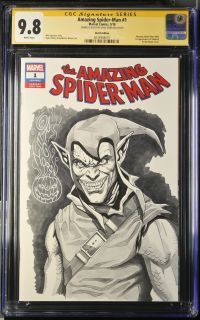 Image for Amazing Spider-Man #1 CGC 9.8 Signed by Greg Horn