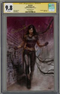 Image for X-23 #1 CGC 9.8 SS SIGNED LUCIO PARRILLO VIRGIN VARIANT COVER D LOW POP 13 RARE