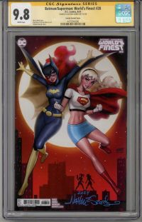 Image for BATMAN/SUPERMAN: WORLD'S FINEST #28 CGC 9.8 SS SIGNED NATHAN SZERDY VARIANT
