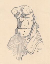 Image for Hellboy Pencil Sketch by Mike Mignola