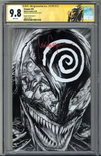 Image for VENOM #35 CGC 9.8 SS SIGNED MICO SUAYAN VIRGIN VARIANT COVER E LOW POP RARE
