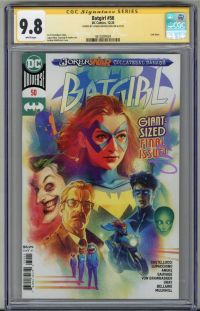 Image for BATGIRL #50 CGC 9.8 SS SIGNED JOSHUA MIDDLETON COVER LAST ISSUE LOW POP RARE