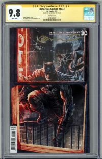 Image for DETECTIVE COMICS #1033 CGC 9.8 SS SIGNED LEE BERMEJO VARIANT COVER BATMAN POP 2