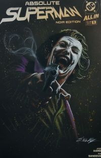 Image for Joker Black sketch cover by Manu Silva 