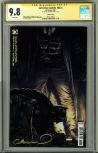 Image for DETECTIVE COMICS #1038 CGC 9.8 SS SIGNED LEE BERMEJO VARIANT COVER BATMAN POP 1