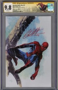 Image for AMAZING SPIDER-MAN #87 CGC 9.8 SS SIGNED GABRIELE DELL'OTTO VIRGIN VARIANT POP 9