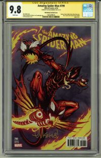 Image for AMAZING SPIDER-MAN #799 CGC 9.8 SS SIGNED ED MCGUINNESS VARIANT COVER EDITION