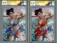 Image for 2023 STREET FIGHTER SWIMSUIT SPECIAL #1 SET 2 CGC 9.9 SS SIGNED EJIKURE NOT 9.8