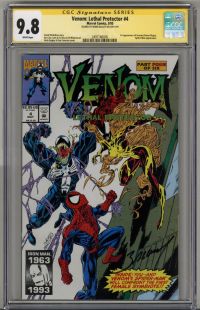 Image for VENOM: LETHAL PROTECTOR #4 CGC 9.8 SS SIGNED MARK BAGLEY FIRST SCREAM RARE