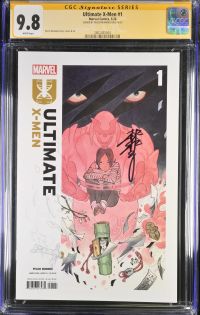 Image for ULTIMATE X-MEN #1 CGC 9.8 SS SIGNED PEACH MOMOKO VARIANT COVER LOW POP RARE