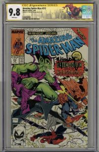 Image for AMAZING SPIDER-MAN #312 CGC 9.8 SS SIGNED TODD McFARLANE BOLD SIGNATURE LOW POP
