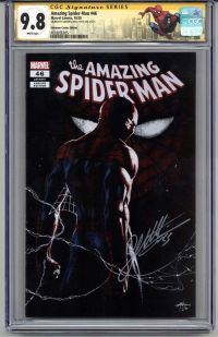 Image for AMAZING SPIDER-MAN #46 CGC 9.8 SS SIGNED GABRIELE DELL'OTTO VARIANT LOW POP 4