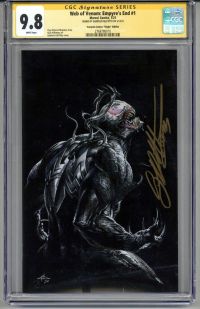 Image for WEB OF VENOM EMPYRE'S END #1 CGC 9.8 SS SIGNED GABRIELE DELL'OTTO VIRGIN VARIANT