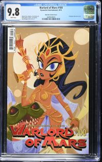 Image for Warlord of Mars #100 Buscema Variant Cover CGC 9.8